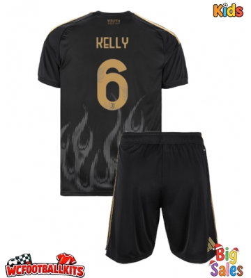 Juventus Lloyd Kelly #6 Replica Third Stadium Kit for Kids 2026-27 Short Sleeve (+ pants)